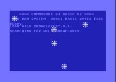 Wild Snowflakes Appear